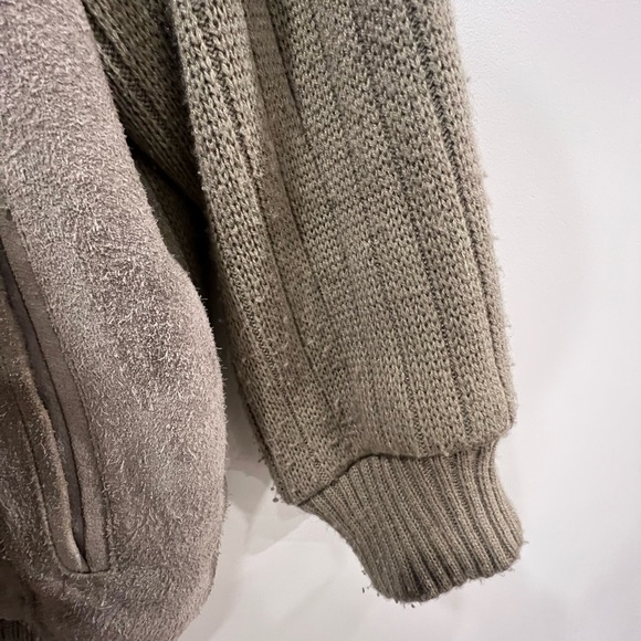 Vintage Northwest Territory Suede/Knit Jacket - Picture 5 of 8